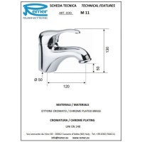 Комплект смесителей Remer Musa M05 + M11