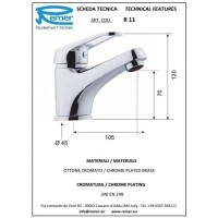 Комплект смесителей Remer Remix R49 + R11