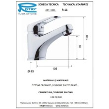 Комплект смесителей Remer Remix R49 + R11