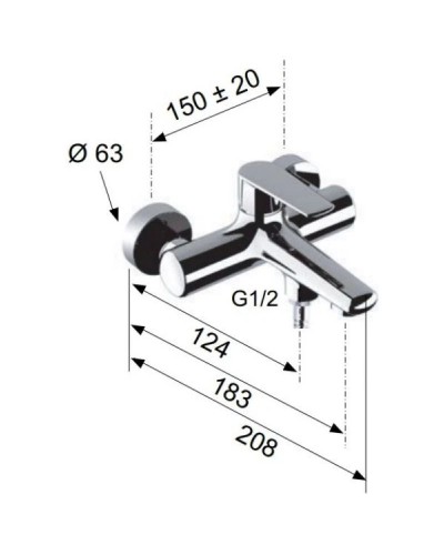 Комплект смесителей Remer Vanity V05 + V11