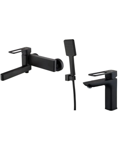 Комплект смесителей IDDIS Slide SLIBL00I02 + SLIBL00I01