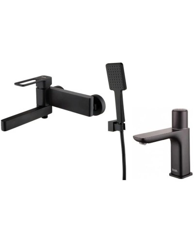 Комплект смесителей IDDIS Slide SLIBL00I02 + SLIBLBTI01