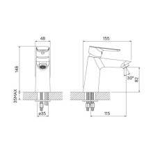 Комплект смесителей IDDIS Cloud CLOWG02I02 + CLOWG00I01