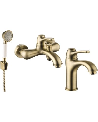 Комплект смесителей IDDIS Oldie OLDBR00I02 + OLDBR00I01