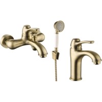 Комплект смесителей IDDIS Oldie OLDBR00I02 + OLDBR00I01