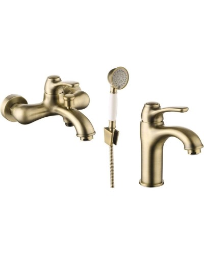 Комплект смесителей IDDIS Oldie OLDBR00I02 + OLDBR00I01