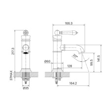 Комплект смесителей IDDIS Oxford OXFSB02I02 + OXFSB00I01