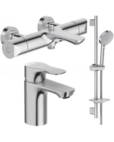 Комплект смесителей Jacob Delafon Villette E23721-CP + E23718-CP + E99898RU-CP