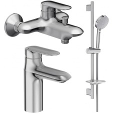 Комплект смесителей Jacob Delafon Kumin E99460-CP + E99447-CP + E99898RU-CP