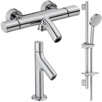 Комплект смесителей Jacob Delafon Talan E10105RU-CP + E10378RU-CP + E99898RU-CP