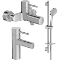 Комплект смесителей Jacob Delafon Cuff E45532-CP + E98298-CP + E99898RU-CP