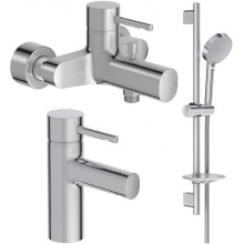 Комплект смесителей Jacob Delafon Cuff E45532-CP + E98298-CP + E99898RU-CP