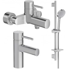 Комплект смесителей Jacob Delafon Cuff E45532-CP + E98298-CP + E99898RU-CP