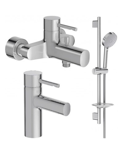 Комплект смесителей Jacob Delafon Cuff E45532-CP + E98298-CP + E99898RU-CP