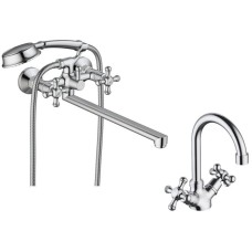 Комплект смесителей Damixa Retro 239500000 + 230210000