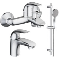 Комплект смесителей Damixa Palace Bit 311000000 + 310210000 + 918100000