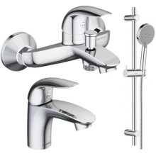 Комплект смесителей Damixa Palace Bit 311000000 + 310210000 + 918100000