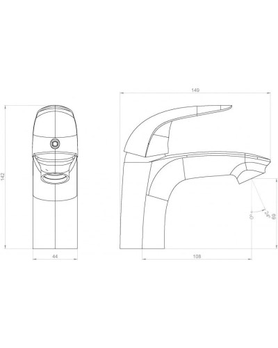 Комплект смесителей Damixa Palace Bit 311300000 + 310210000