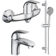 Комплект смесителей Damixa Palace Bit 312000000 + 310210000 + 918100000