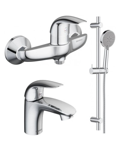 Комплект смесителей Damixa Palace Bit 312000000 + 310210000 + 918100000