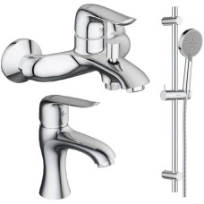 Комплект смесителей Damixa Palace Evo 321000000 + 320210000 + 918100000