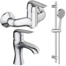 Комплект смесителей Damixa Palace Evo 322000000 + 320210000 + 918100000