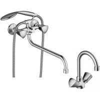 Комплект смесителей Damixa Object 349500000 + 340210000