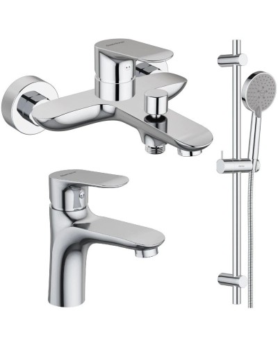 Комплект смесителей Damixa Palace Grand 461000000 + 460210000 + 918100000