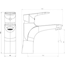 Комплект смесителей Damixa Palace Grand 461300000 + 460210000
