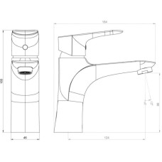 Комплект смесителей Damixa Palace Grand 461300000 + 460210000
