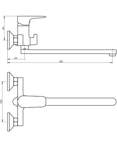 Комплект смесителей Damixa Origin Origin Evo 789500000 + 780210000