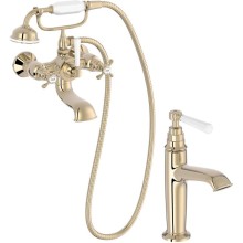 Комплект смесителей Jacob Delafon Cleo 1889 E24313-BGG + E24308-BGG