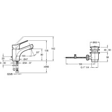 Комплект смесителей Jacob Delafon Brive E78121-CP