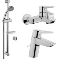 Комплект смесителей Vitra Solid S A49227EXP Хром