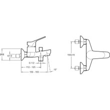 Комплект смесителей Jacob Delafon Brive E78121-CP