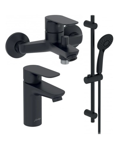 Комплект смесителей Jacob Delafon Oscar E29844-BL + E29842-BL + E29848-BL