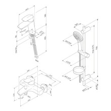 Комплект смесителей AM.PM Spirit 2.1 F40971A00