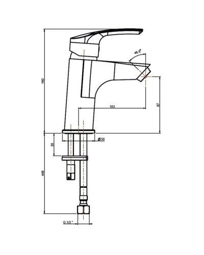 Комплект смесителей Paini Atomix D1CRSET4