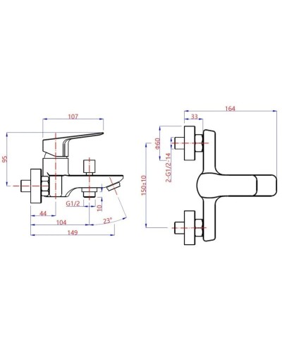 Комплект смесителей Paini Viva Style P4CRSET3