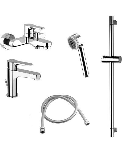 Комплект смесителей Remer Winner W0511315RHGM Хром