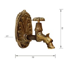 Кран для одного типа воды Migliore Artistica 18416 Бронза