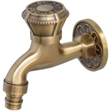 Кран для одного типа воды Bronze de Luxe 21982/2 Бронза с насадкой для шланга