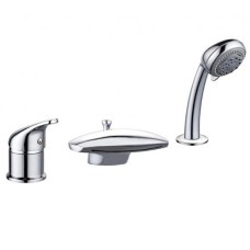 Смеситель на борт ванны Aquanet Practic AF111-63B Хром