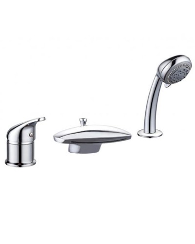 Смеситель на борт ванны Aquanet Practic AF111-63B Хром