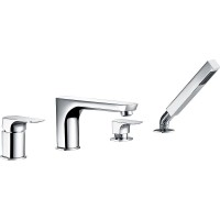 Смеситель на борт ванны WasserKRAFT Salm 2755 Хром