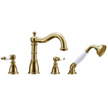 Смеситель на борт ванны Boheme Medici 391 Бронза