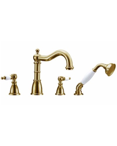 Смеситель на борт ванны Boheme Medici 391 Бронза