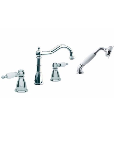 Смеситель на борт ванны Boheme Tradizionale Chrome 396 Хром