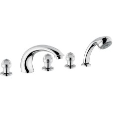 Смеситель на борт ванны Migliore Axo 18487 Хром