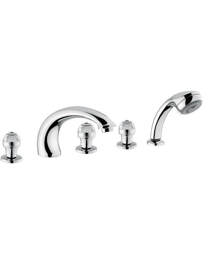 Смеситель на борт ванны Migliore Axo 18487 Хром